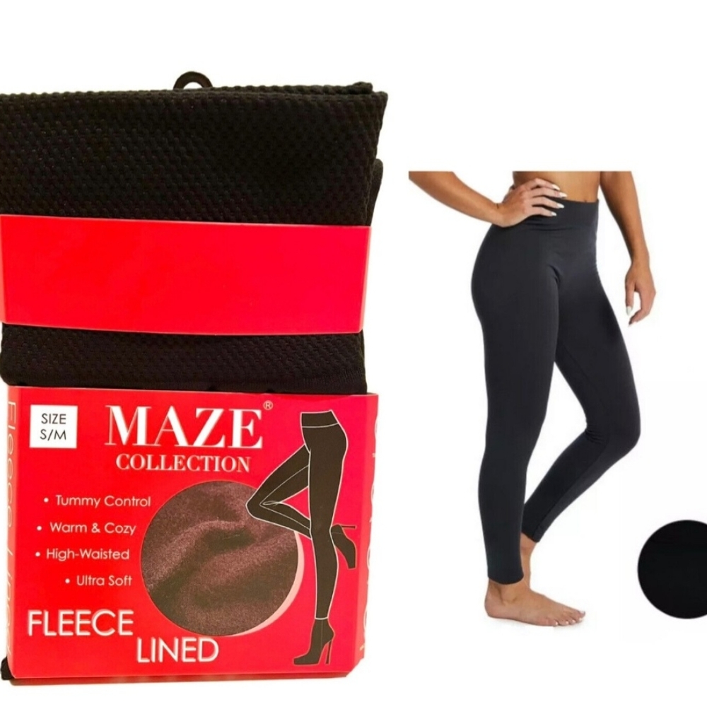 MAZE Collection Fleece Lined Leggings